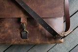 Leather Messenger Bag | Leather Laptop Bag