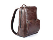 Brown Leather Backpack Leather Black Rucksack Laptop