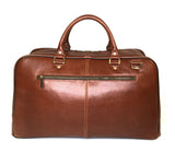 Leather Travel Bag With Pockets Duffel